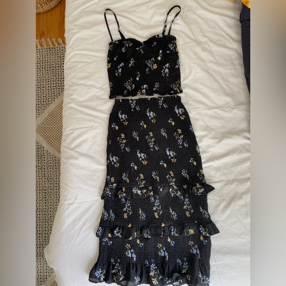 AF 2 piece top and skirt combo